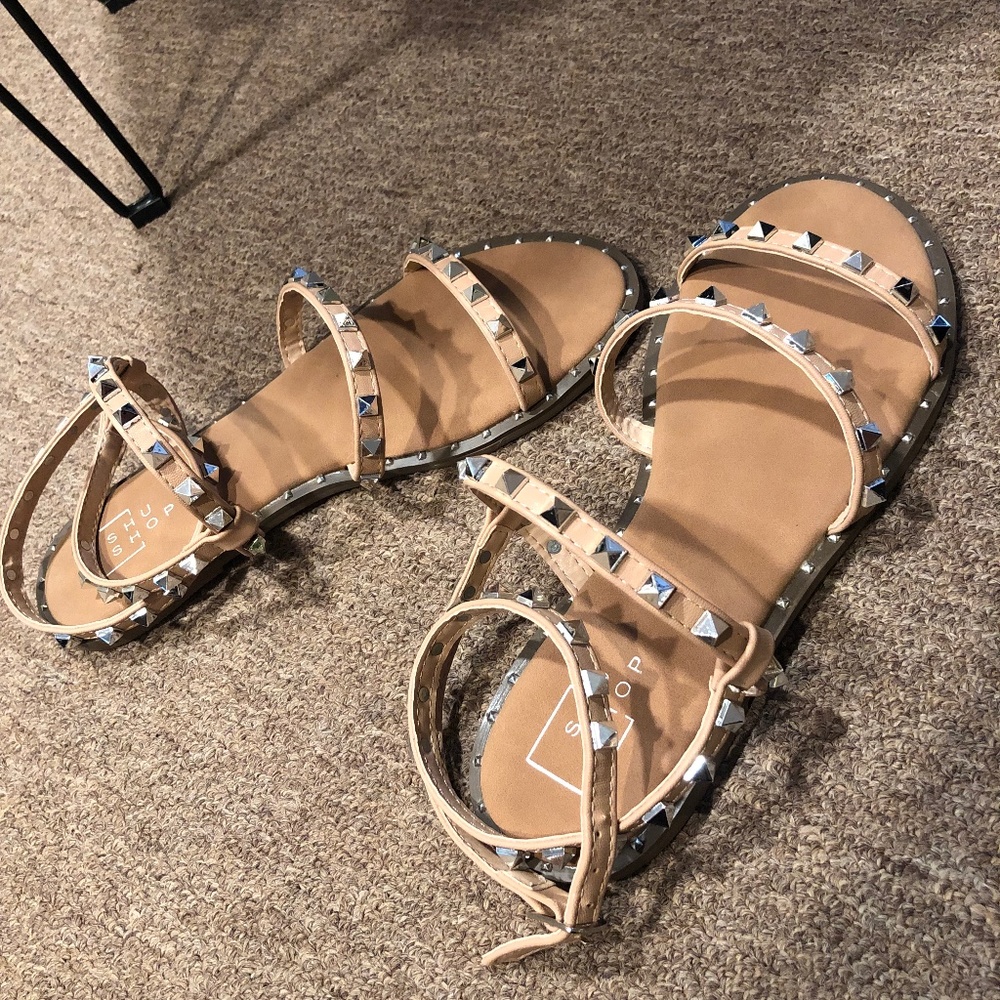The Bimba Studded Sandal